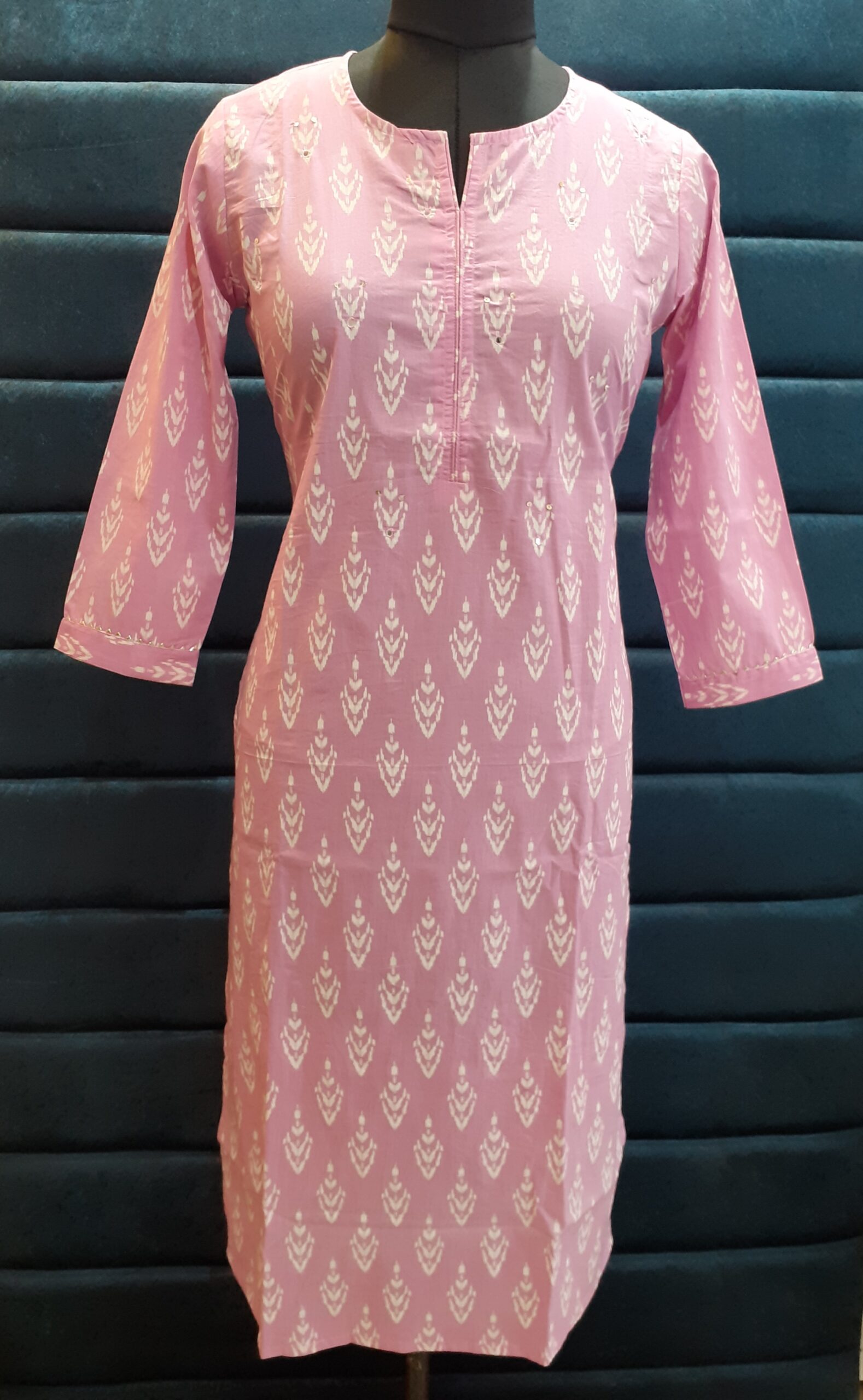 Ikkat Printed Kurti