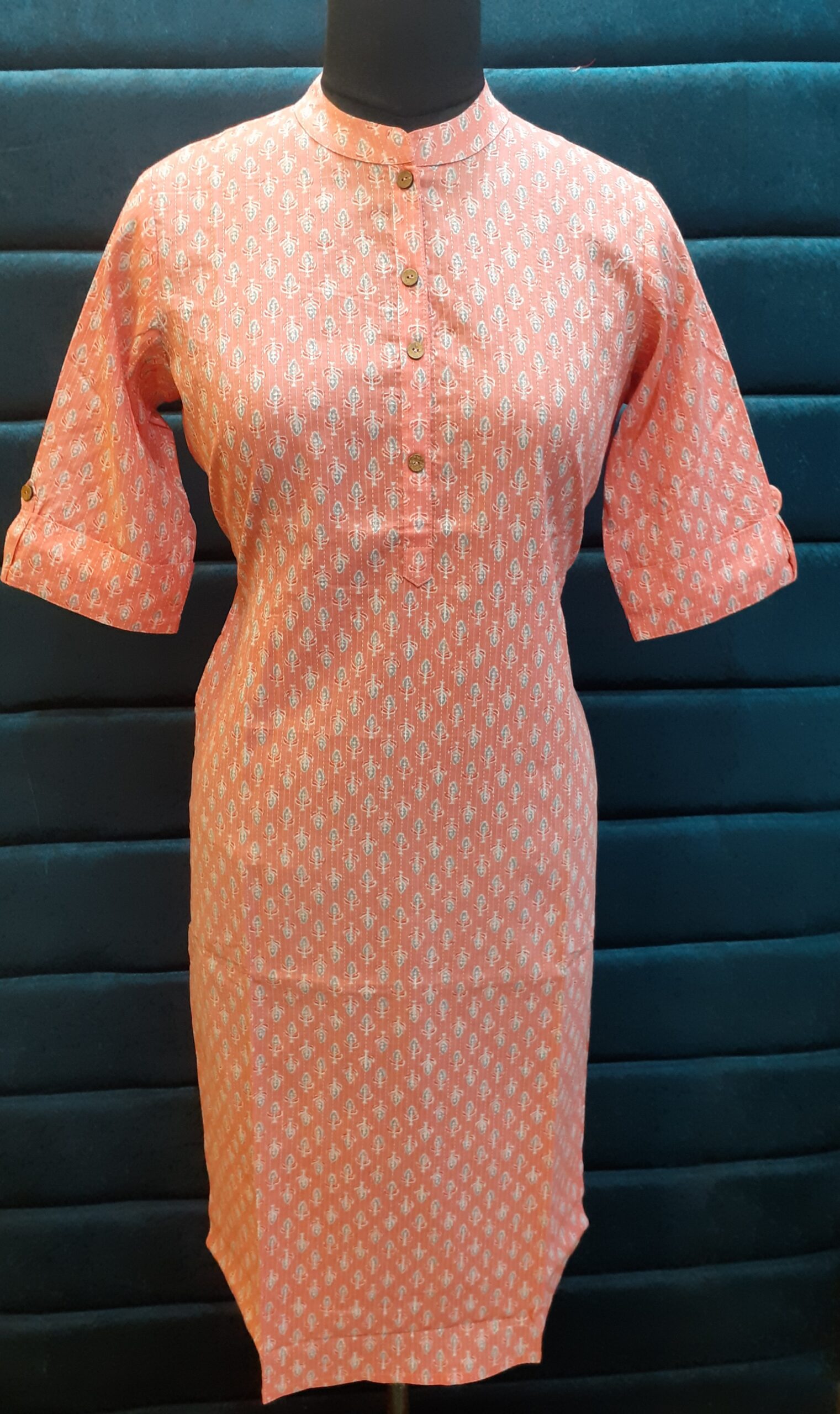 Smart Kurti in Chinese Collar