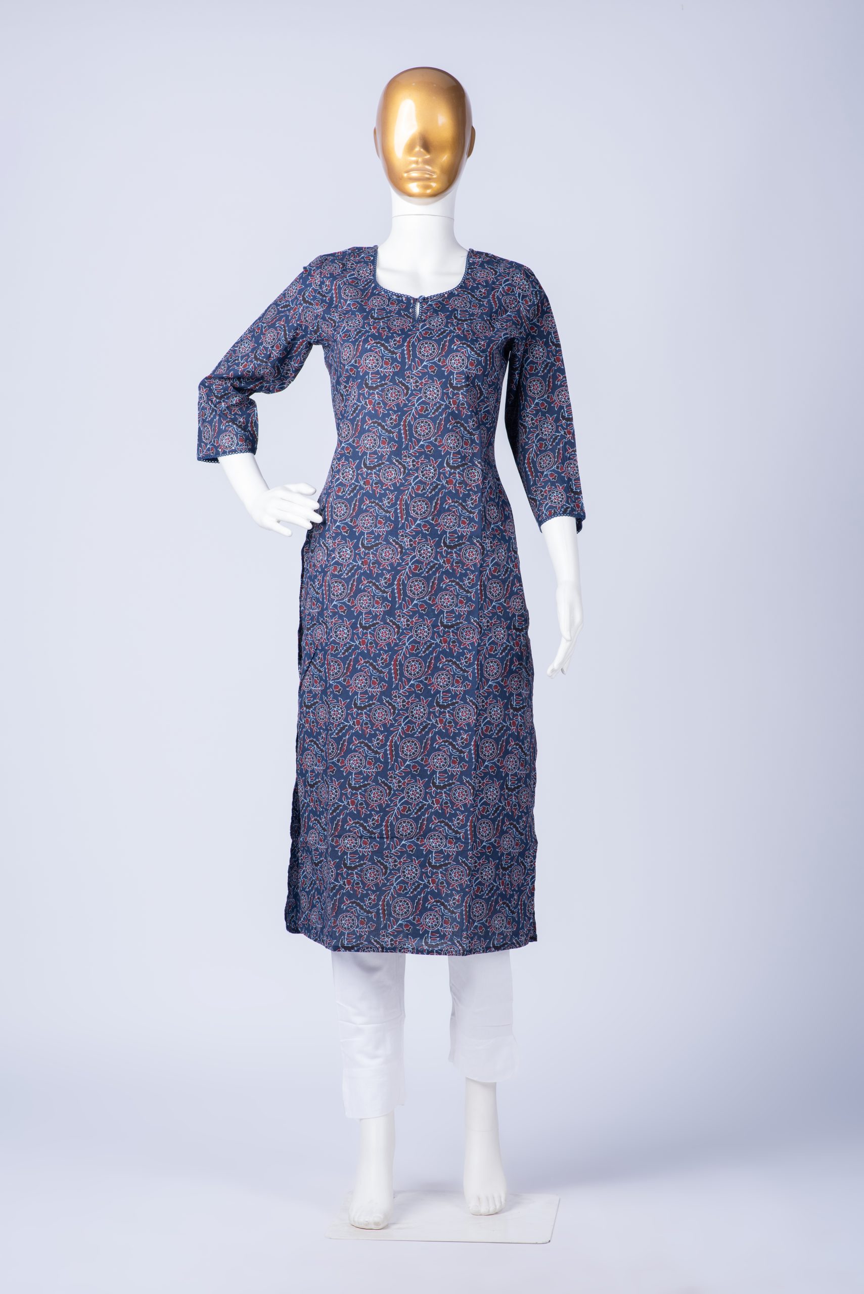 Ethnic Handblock Printed Kurti