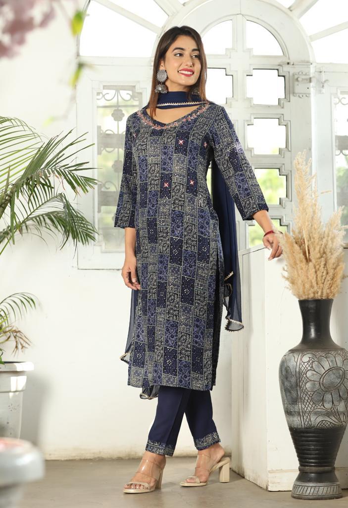 KURTI PANT DUPATTA